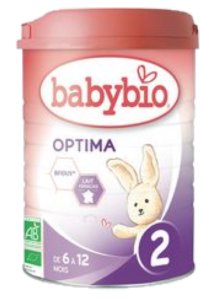 Le lait OPTIMA 2ème âge de la marque Babybio® et ses avantages pour bébé